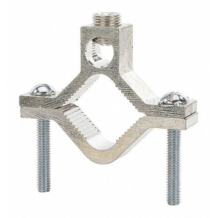 Ground Clamp, Aluminum, 1-1/4