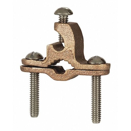 Ground Clamp, Lay-In, 1/2