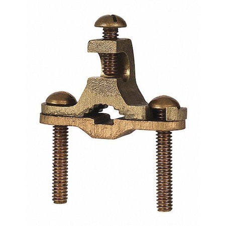 Ground Clamp, Lay-In, 1/2