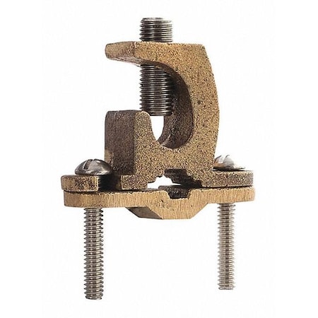Ground Clamp, Lay-In, 1/2