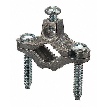 Ground Clamp, Zinc, 1/2