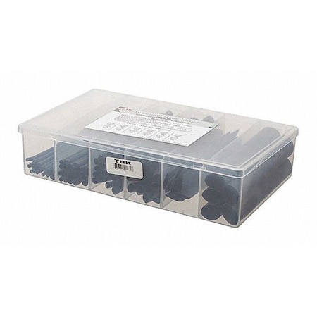 Heat Shrink Tube Kit, Thin Wall, 6 in MPN:THK