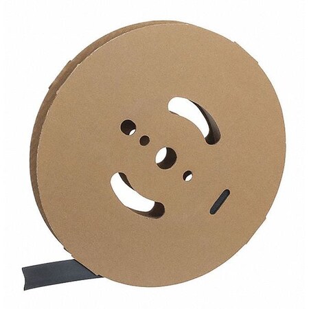 Heat Shrink Tube, Thin Wall, 2:1 I.D. Shrink Ratio, Black, 4 ft MPN:TWHS-750-48