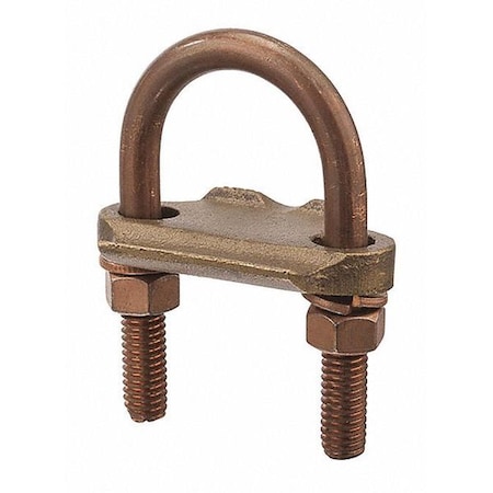 U-Bolt Clamp, 1 Cond, 1
