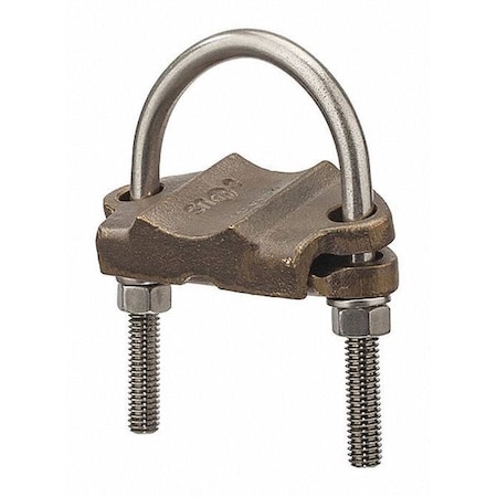 U-Bolt Clamp, 1 Cond, 2