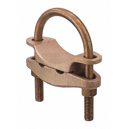 U-Bolt Clamp, 2 Cond, 2