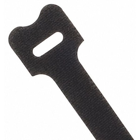 Cable Tie, 10 ft L, Black, Polyester, Polyethylene, 3 lb Strength MPN:V1275