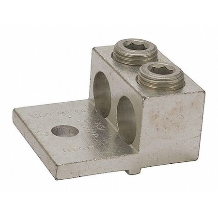 Mechanical Lug, 350 MCM Max, 2 Conductor, Aluminum MPN:2-350TP