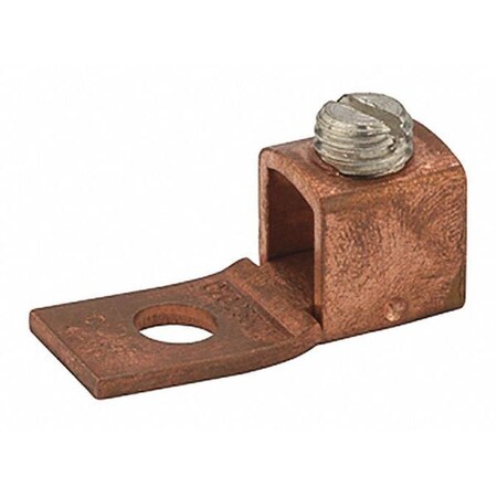 Mechanical Lug, 14 AWG Max, 1 Conductor, Copper MPN:4TC-1