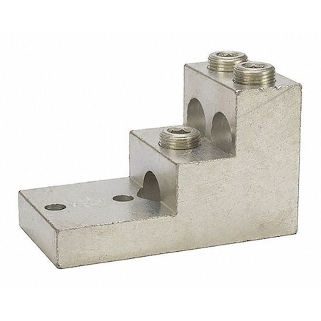 Mechanical Lug, 600 MCM Max, 3 Conductor, 2 Hole, Aluminum MPN:600T-3