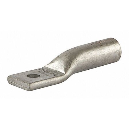 One-Hole Compression Lug, 1 AWG Max, Standard Barrel, Aluminum, Gold MPN:AL1-14