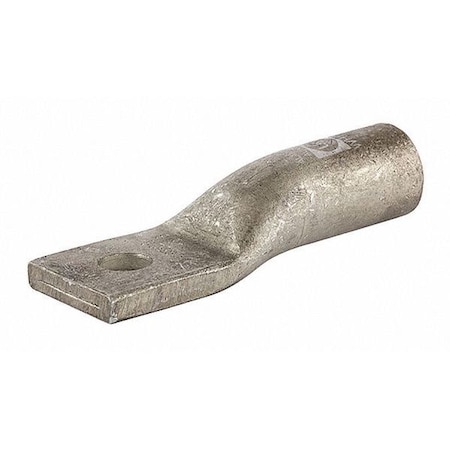 One-Hole Compression Lug, 4/0 AWG Max, Standard Barrel, Aluminum, White MPN:AL4/0-38