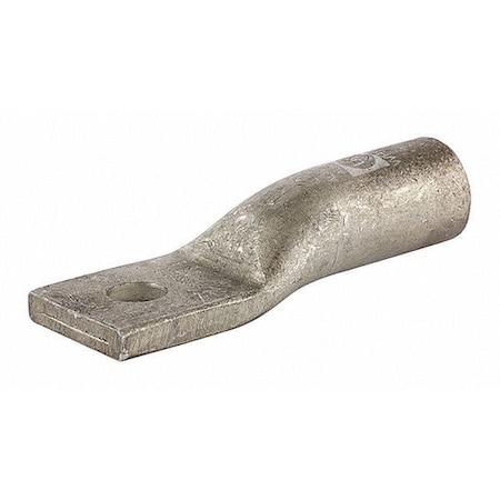 One-Hole Compression Lug, 4/0 AWG Max, 1 to 2 in Stud, Standard Barrel, Aluminum, White MPN:AL4/0-48