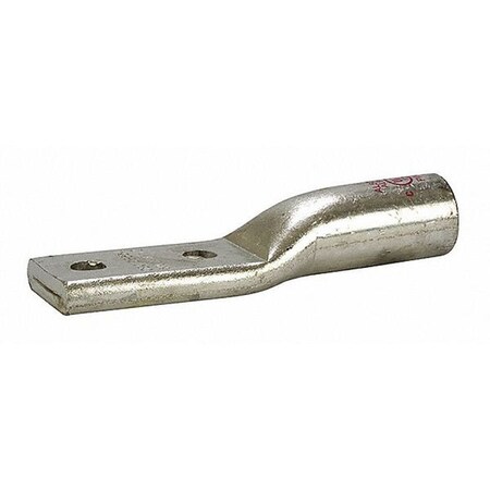 Two-Hole Compression Lug, 500 MCM Max, 1 to 2 in Stud, Standard Barrel, Aluminum, Pink MPN:AL500N