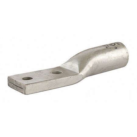 Two-Hole Compression Lug, 600 MCM Max, 1 to 2 in Stud, Standard Barrel, Aluminum, Black MPN:AL600N