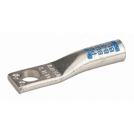 One-Hole Compression Lug, 8 AWG Max, Standard Barrel, Aluminum, Blue MPN:AL8-14