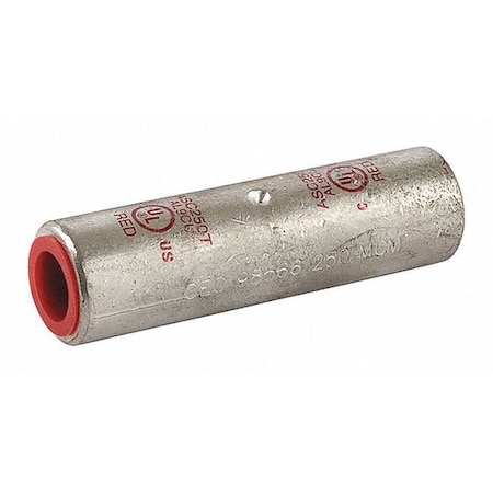 Crimp Wire Connector, 250 MCM Max, Red, Aluminum Insulation, 600 V MPN:ASC250T