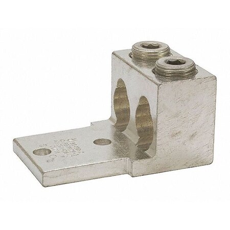 Mechanical Lug, 250 kcmil Max, 2 Conductor, 2 Hole, Aluminum MPN:BS400T2