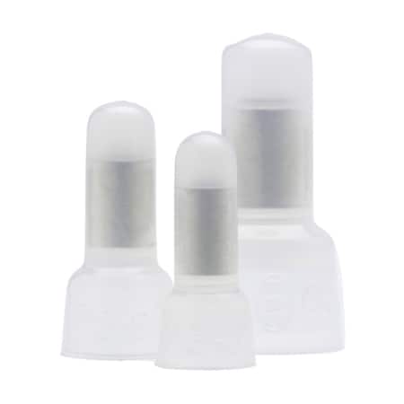 Twist-On Wire Connector, 10 AWG Max, Clear, Nylon Insulation, 300 V MPN:C12-N