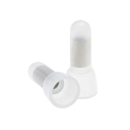 Twist-On Wire Connector, 18 AWG Max, Clear, Nylon Insulation, 300 V MPN:C22-N