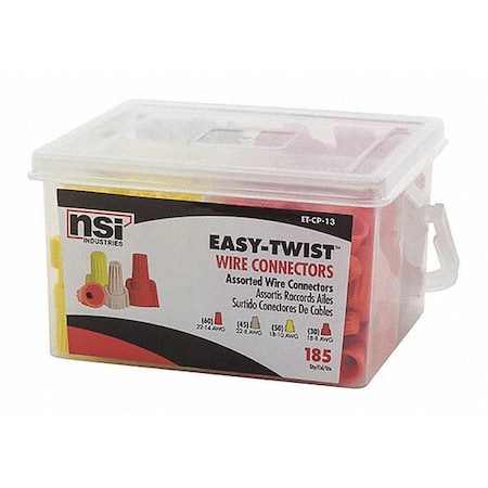 Wire Connector, Multicolored, Thermoplastic Insulation, 600 V MPN:ET-CP-13
