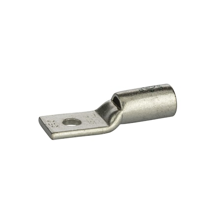 One-Hole Compression Lug, 1 AWG Max, Short Barrel, Copper, Green MPN:GL114