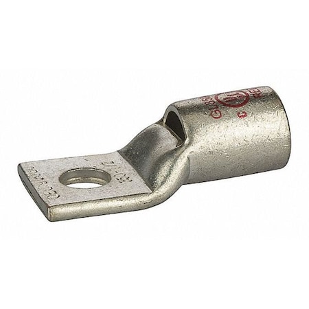 One-Hole Compression Lug, 350 MCM Max, 1 to 2 in Stud, Short Barrel, Copper, Red MPN:GL35048