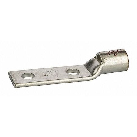 Two-Hole Compression Lug, 350 MCM Max, 1 to 2 in Stud, Short Barrel, Copper, Red MPN:GL350N