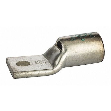 One-Hole Compression Lug, 600 MCM Max, 1 to 2 in Stud, Short Barrel, Copper, Green MPN:GL60048
