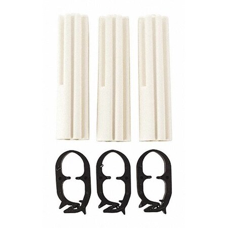 Wire Connector Kit, 2 AWG Max, White, 1, 000 V MPN:GSS-2