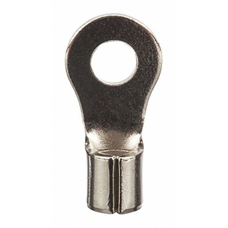 Ring Terminal, #10 Stud Size, 14 AWG, 600 V, Bare Insulated, Bare MPN:HTR16-10