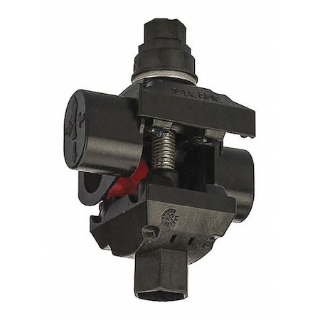 Insulation-Displacement Wire Connector, 1/0 AWG Max, Black, 600 V, 190 A MPN:IPCS1010