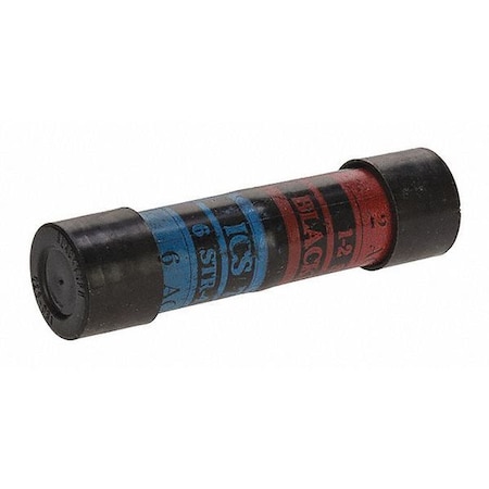 Crimp Wire Connector, 1 AWG Max, Blue, Red, Aluminum Insulation, 600 V MPN:ISE71