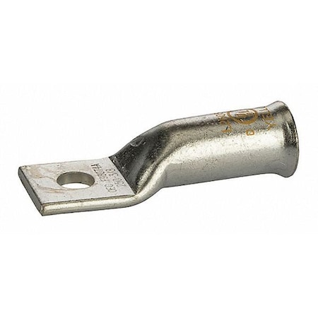 One-Hole Compression Lug, 250 MCM Max, Long Barrel, Copper, Yellow MPN:L25038B