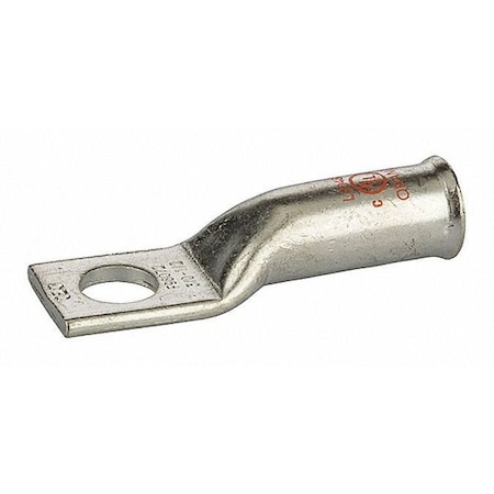 One-Hole Compression Lug, 3/0 AWG Max, 1 to 2 in Stud, Long Barrel, Copper, Orange MPN:L3048B