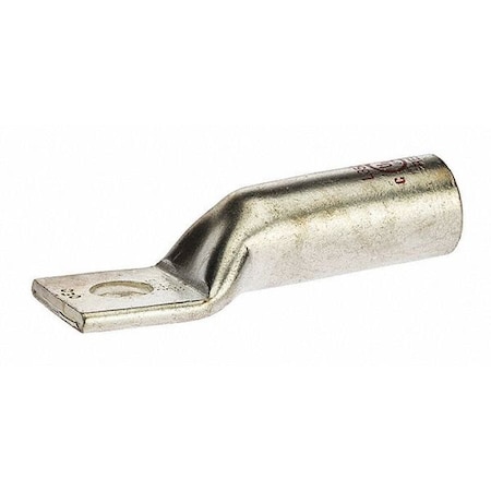 One-Hole Compression Lug, 350 MCM Max, 1 to 2 in Stud, Long Barrel, Copper, Red MPN:L35048