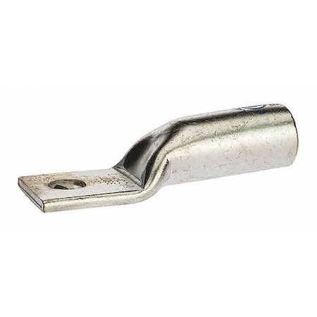 One-Hole Compression Lug, 400 MCM Max, 1 to 2 in Stud, Long Barrel, Copper, Blue MPN:L40048