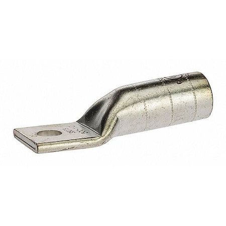 One-Hole Compression Lug, 500 MCM Max, 1 to 2 in Stud, Long Barrel, Copper, Brown MPN:L50048