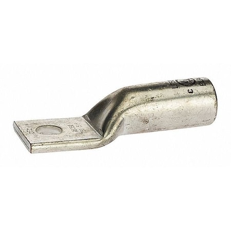One-Hole Compression Lug, 750 MCM Max, 5/8 in Stud, Long Barrel, Copper, Black MPN:L75058