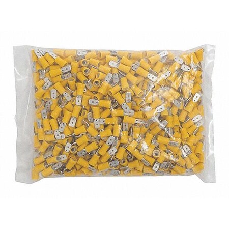 Male Disconnect, Vinyl, 0.25, 12-10 AWG MPN:M12-250-3V