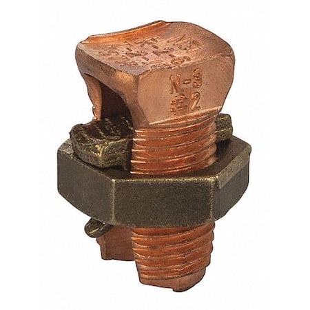 Split Bolt, Copper, 2 AWG MPN:N-2
