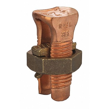 Split Bolt, Copper, 3 AWG, 3 Wire MPN:N-3L