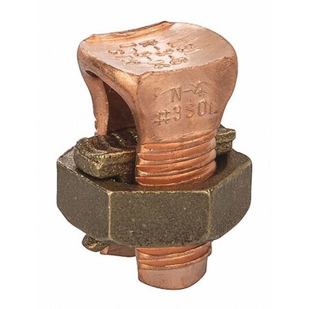 Copper Split Bolt, 4 AWG MPN:N-4
