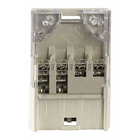 Butt Splice Wire Connector, 14 AWG Max, White, Thermoplastic Insulation, 300 V MPN:NMS-3