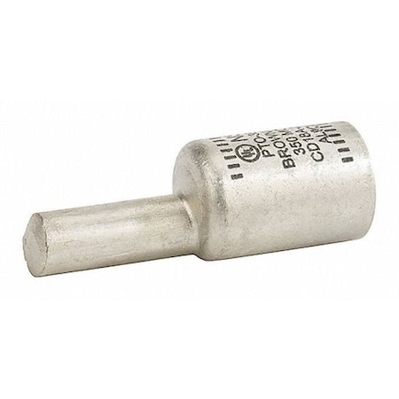 Pin Terminal, 350 MCM, 600 V, Plastisol Cover Insulated, Brown MPN:PTO-350