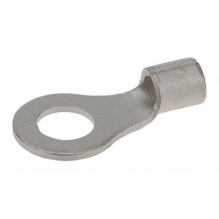 Ring Terminal, #10 Stud Size, 10 AWG, 600 V, Bare Insulated, Bare MPN:R12-10