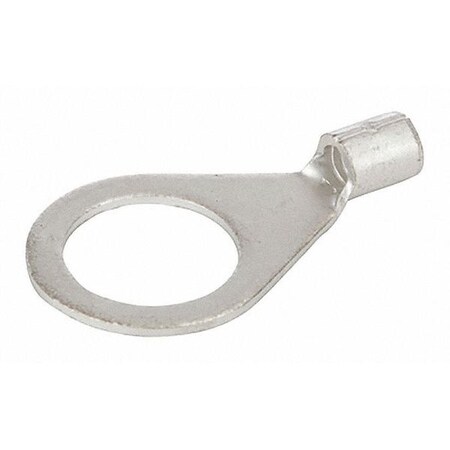 Ring Terminal, 1/2 in Stud Size, 10 AWG, 600 V, Bare Insulated, Bare MPN:R12-50