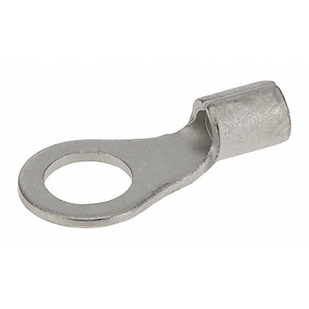 Ring Terminal, #10 Stud Size, 14 AWG, 600 V, Bare Insulated, Bare MPN:R16-10