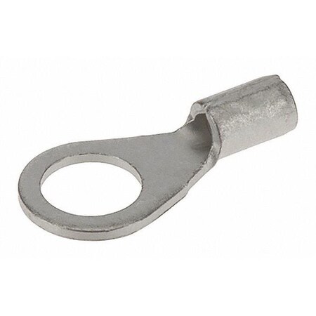 Ring Terminal, #10 Stud Size, 18 AWG, 600 V, Bare Insulated, Bare MPN:R22-10
