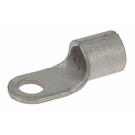 Ring Terminal, 1/4 in Stud Size, 4 AWG, 600 V, Bare Insulated, Bare MPN:R4-14
